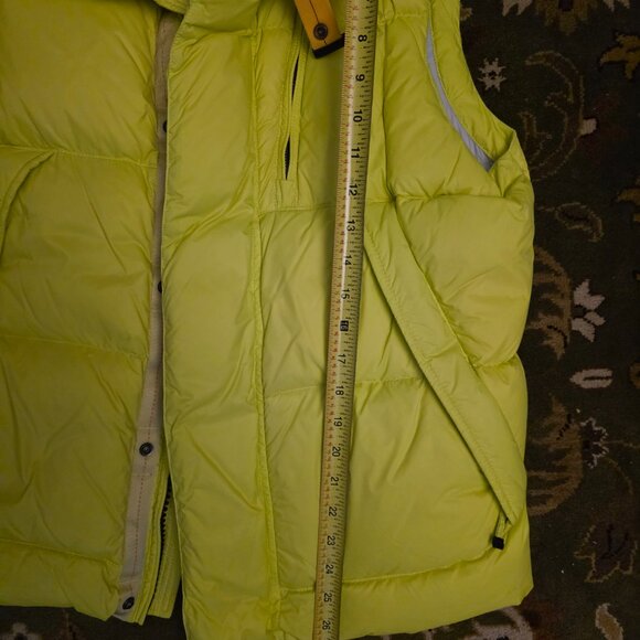 parajumpers puffer vest yellow/neon Like new large - Picture 6 of 7